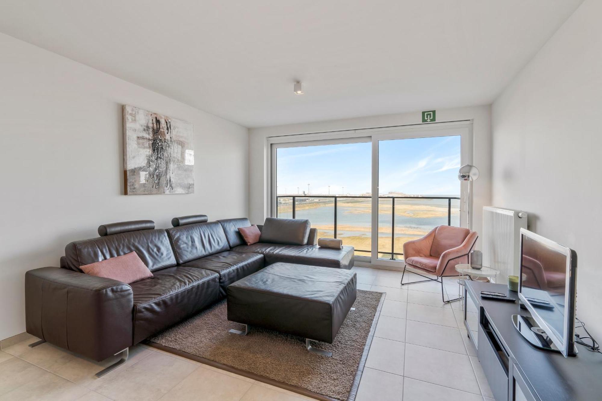 Ontspannen Aan Zee App Met Frontaal Zeezicht - 4P Knokke-Heist Eksteriør bilde