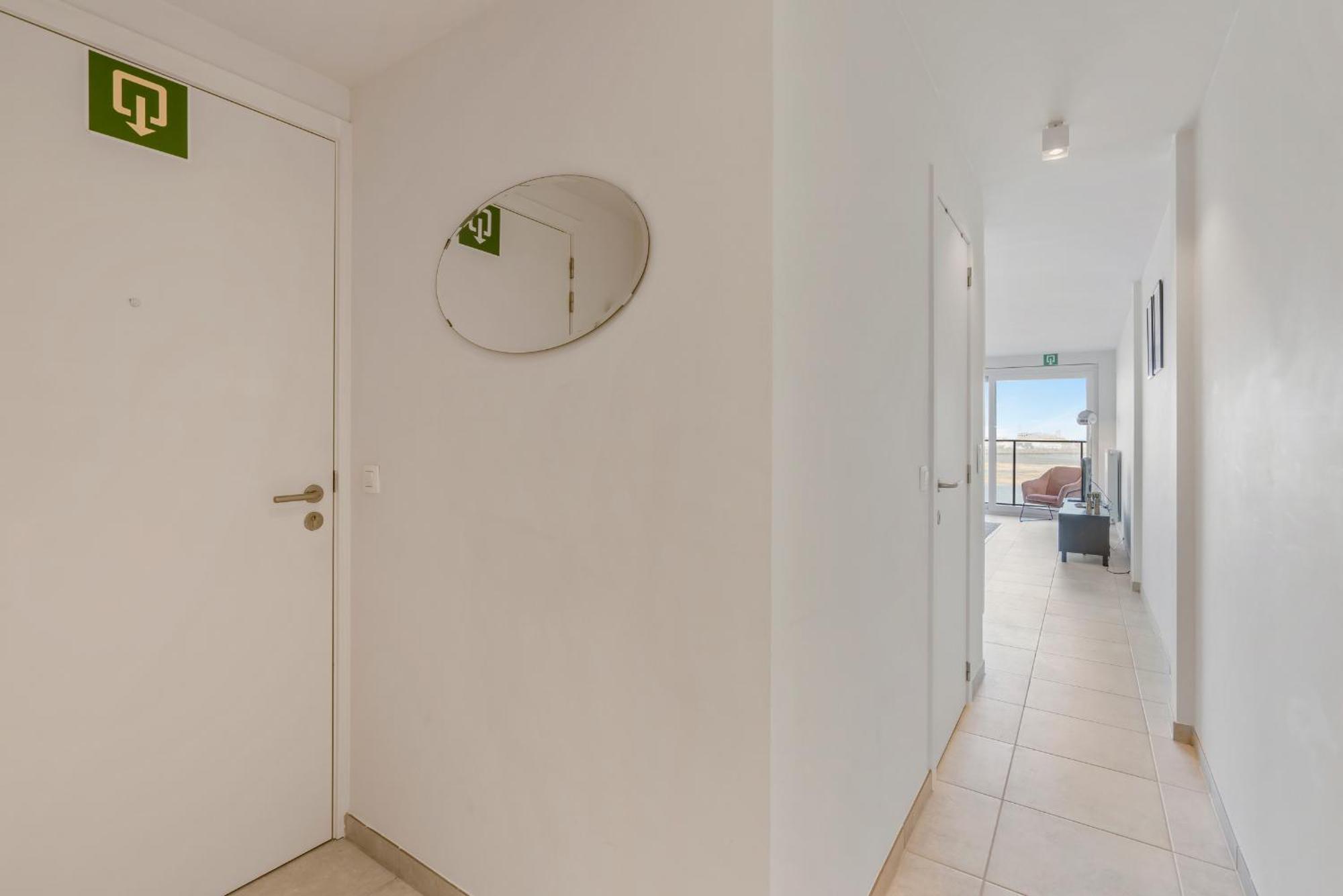 Ontspannen Aan Zee App Met Frontaal Zeezicht - 4P Knokke-Heist Eksteriør bilde