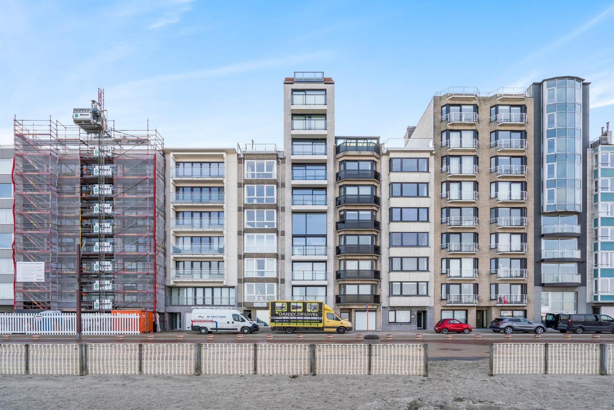Ontspannen Aan Zee App Met Frontaal Zeezicht - 4P Knokke-Heist Eksteriør bilde